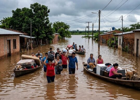 Inundación Paraguay
