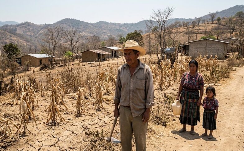 Sequia en Guatemala.