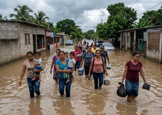Inundación Honduras