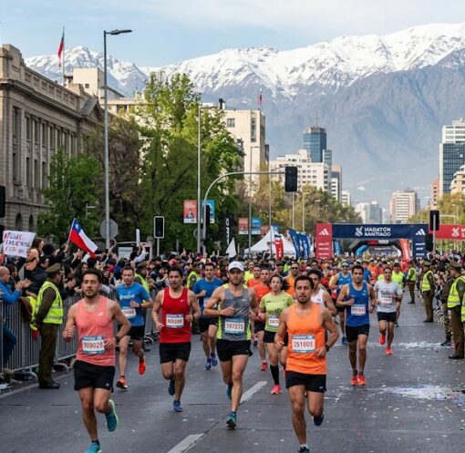maraton de santiago Chile.
