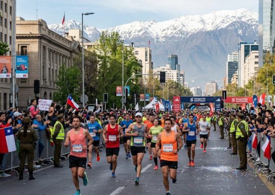 maraton de santiago Chile.