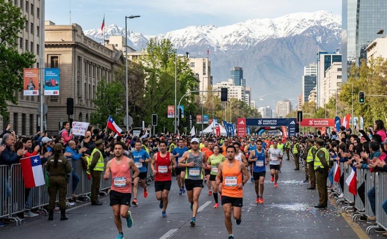 maraton de santiago Chile.